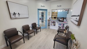 Waiting area at Arcadia Smiles Dental Office